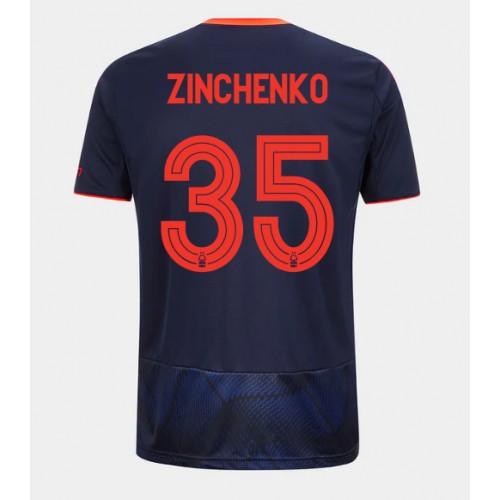 Moški Nogometni dresi Nottingham Forest Oleksandr Zinchenko #35 Tretji 2025-26 Kratek Rokav